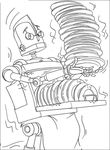 coloriage gratuit enfant Robots