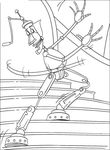 coloriage gratuit enfant Robots