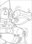 coloriage gratuit enfant Robots