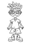 coloriage gratuit enfant Rocket Power