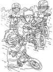 coloriage gratuit enfant Rocket Power
