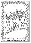 coloriage gratuit Roi Lion