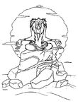 dessin gratuit Roi Lion