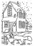 coloriage gratuit enfant Rox Et Rouky