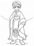 coloriage gratuit Sakura