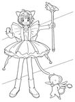 coloriage gratuit Sakura
