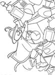 coloriage gratuit enfant Shrek 2