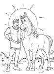 coloriage gratuit enfant Shrek 2