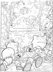 dessin gratuit Sonic