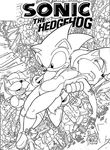 dessin gratuit Sonic