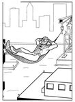 coloriage gratuit Spiderman