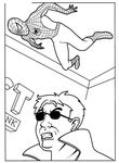 coloriage gratuit enfant Spiderman