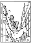 coloriage gratuit enfant Spiderman