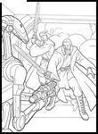 coloriage gratuit enfant Starwars