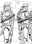 coloriage gratuit enfant Starwars