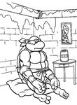 coloriage gratuit enfant Torturesninja
