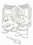 coloriage gratuit enfant Toys Story