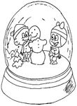coloriage gratuit enfant Winni Windel