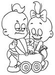 coloriage gratuit enfant Winni Windel
