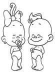 coloriage gratuit Winni Windel