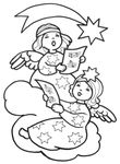 dessin gratuit Anges