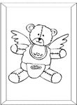 coloriage gratuit enfant Anges