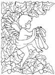 coloriage gratuit enfant Anges