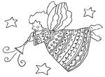 dessin gratuit Anges