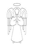 dessin gratuit Anges