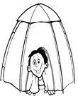 dessin gratuit Camping