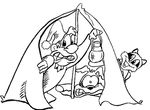 dessin gratuit Camping