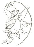coloriage gratuit Elfes