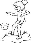 dessin gratuit Football