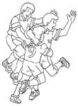 coloriage gratuit Football