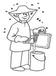 coloriage gratuit enfant Metiers