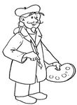 coloriage gratuit Metiers