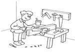coloriage gratuit Metiers