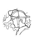coloriage gratuit enfant Pompiers