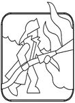 coloriage gratuit Pompiers