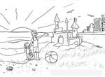 dessin gratuit Vacances