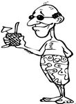 coloriage gratuit enfant Vacances