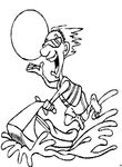 coloriage gratuit Vacances