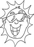 coloriage gratuit enfant Vacances