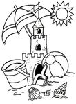 coloriage gratuit Vacances