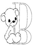 coloriage gratuit enfant Alphabet Moments Precieux