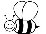 coloriage gratuit Abeilles