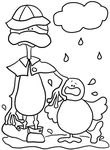 coloriage gratuit enfant Canards