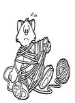 coloriage gratuit enfant Chats