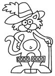 coloriage gratuit enfant Chats