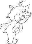 coloriage gratuit enfant Chats